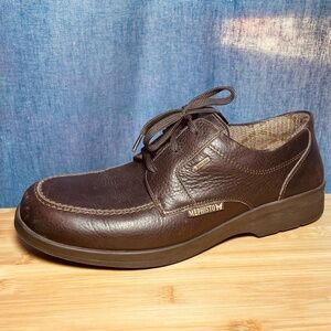Mephisto City Hiker Mens 10 Walking Hiking Shoes Brown Pebbled Leather Gore-Tex
